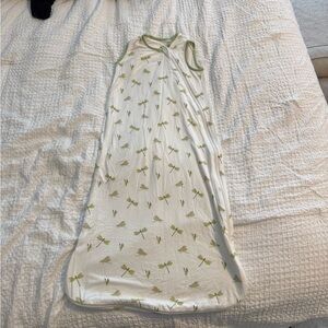 White and Green Dragonfly Sleep Sack